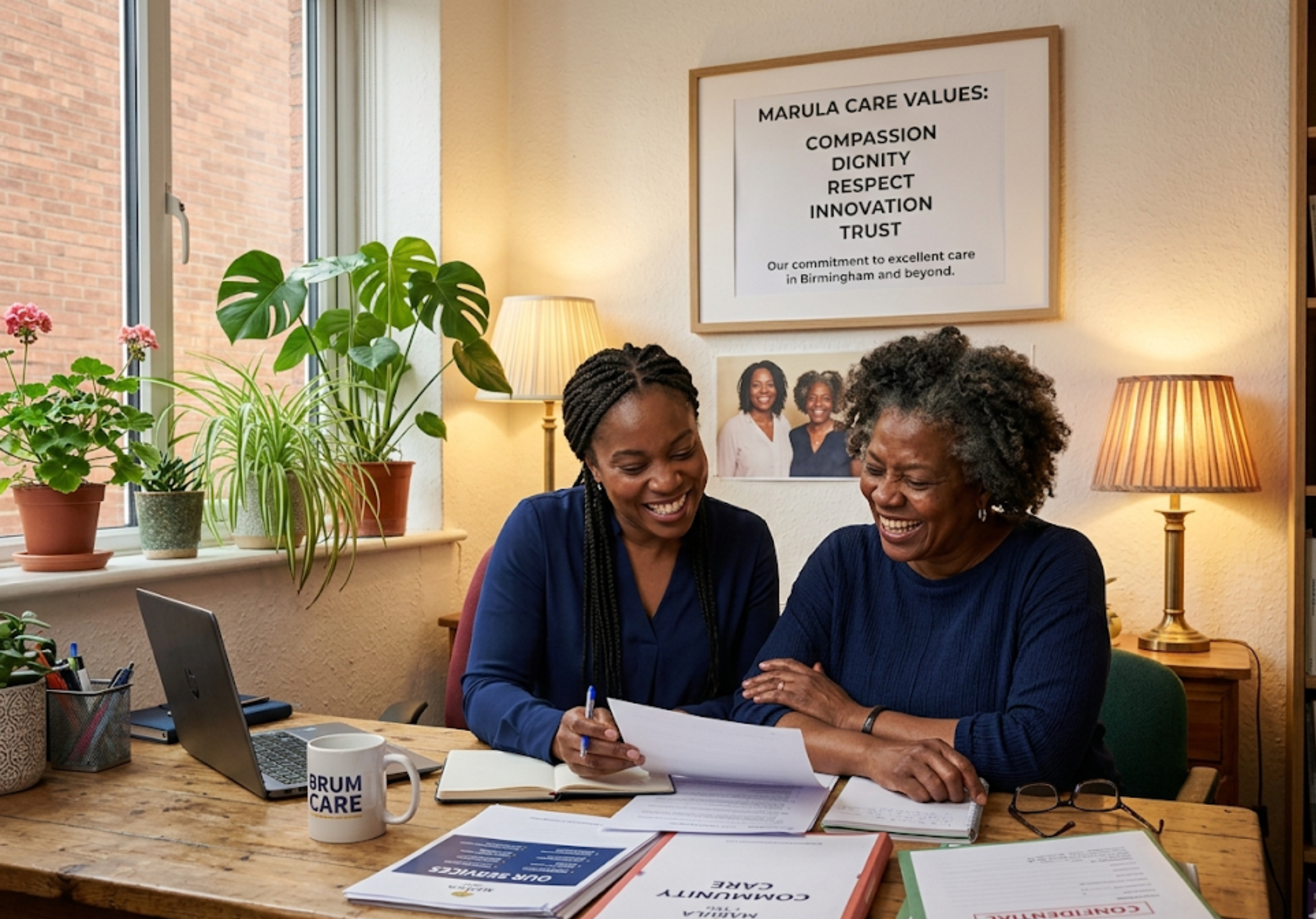 Melody and Joyce, Co-Founders of Marula Support Services